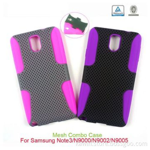Mesh Combo 2-in-1 PC + Silicone Cover for Samsung Galaxy Note 3